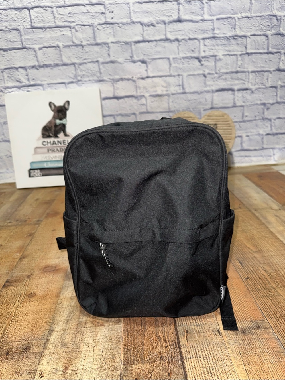 IKEA backpack black minimalist unisex